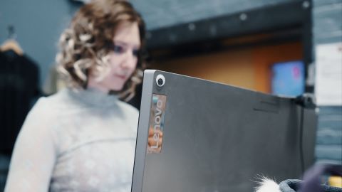 Cold Pale Blue Atmosphere