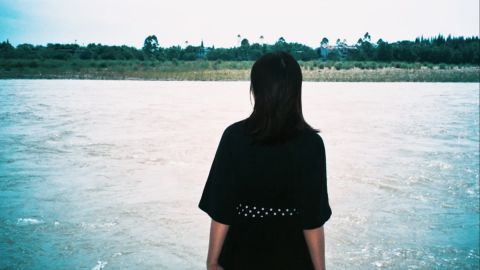 Sunset Portrait: Warm Amber & Rose Skin Tint