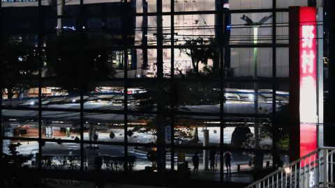 Neon Cyan Night Street Glow