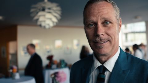 Faded Dark Blue and Deep Green with Grayed Skin Tones