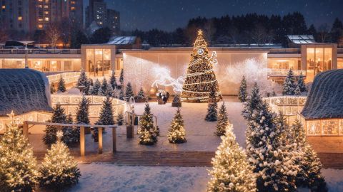 Christmas Lights - Universal Camera Support