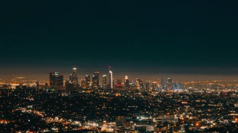 Cold Blue Cinematic Night