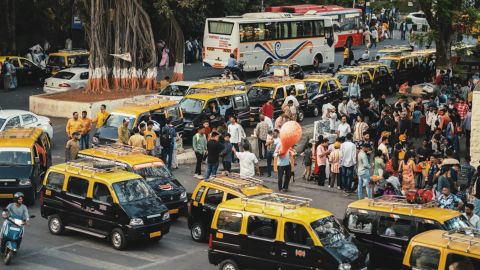 Japanese Urban Street Scene with Lifted Blacks