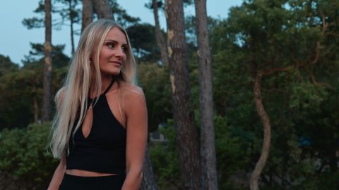 Morning Light Green Glow