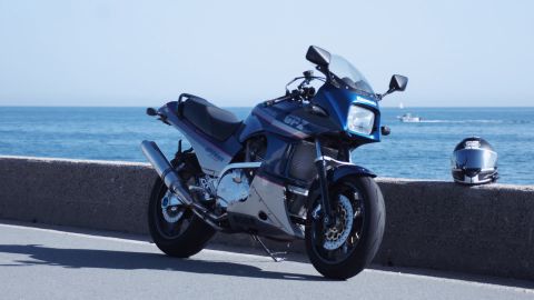 Ricoh GR Blue: Universal Camera Support with Grain