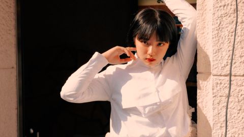 Warm Orange Street Snap: Dusty Haze