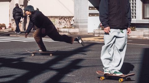 Cool Gray-Blue Street Documentary